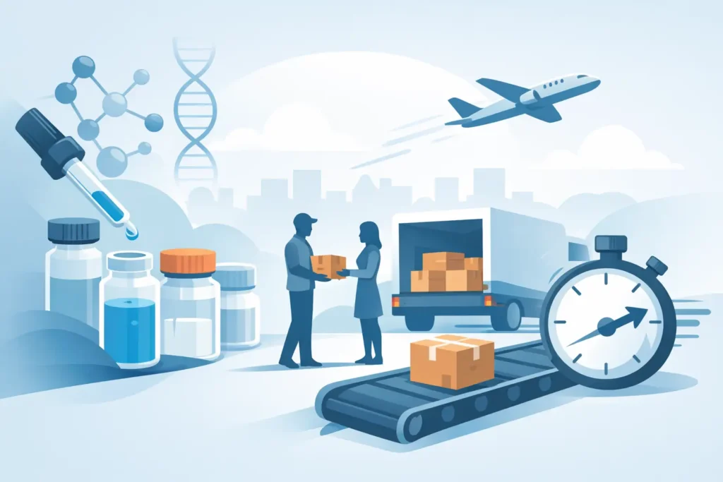 Same Day Peptide Shipping Explained