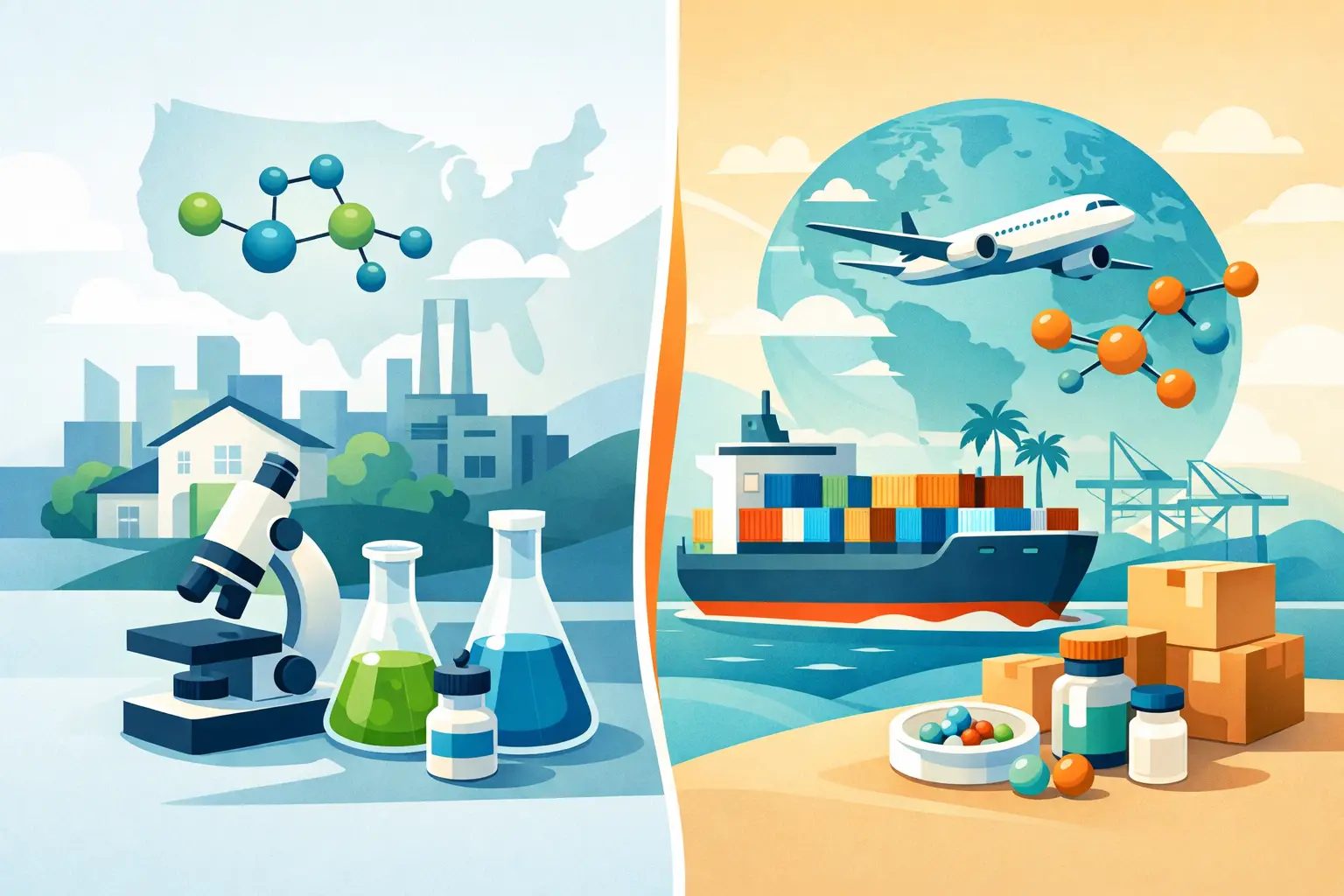 Domestic vs Overseas Peptide Sourcing