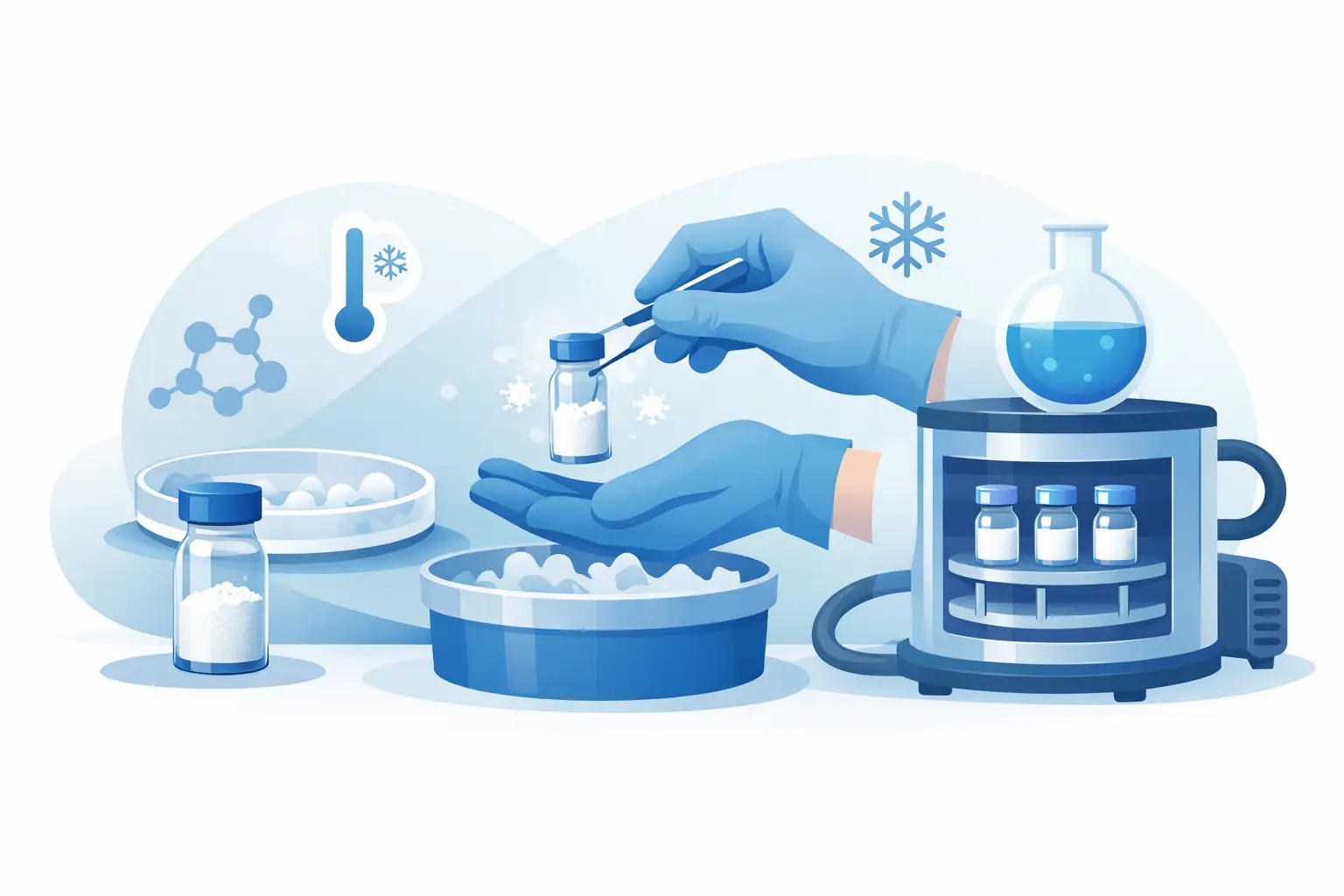 Freeze Dried Peptide Handling Basics