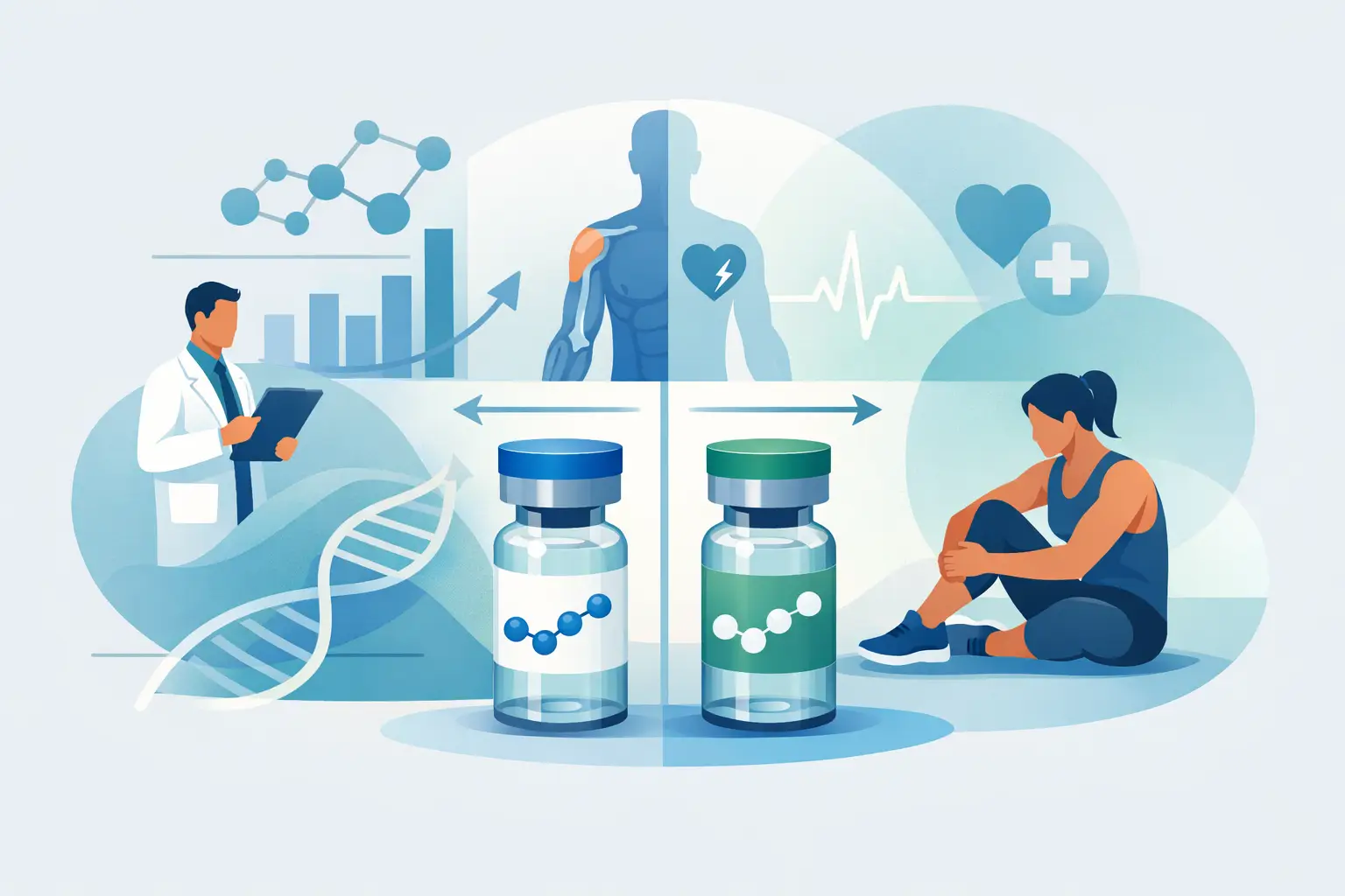 Recovery Research Peptide Comparison